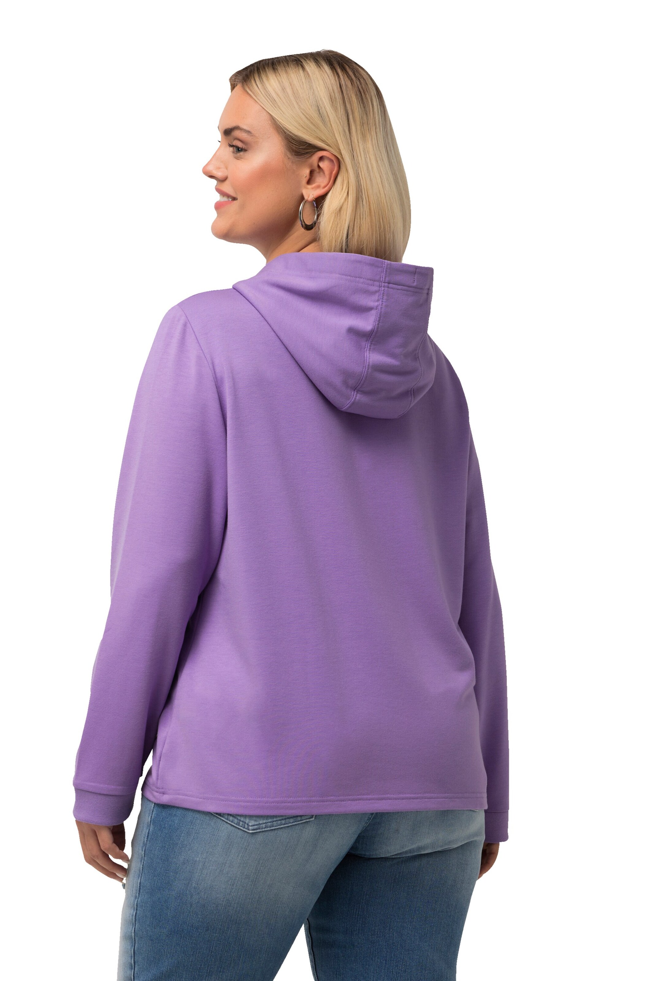 Sweat-shirt Ulla Popken en violet