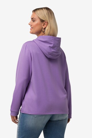 Ulla Popken Sweatshirt in Lila