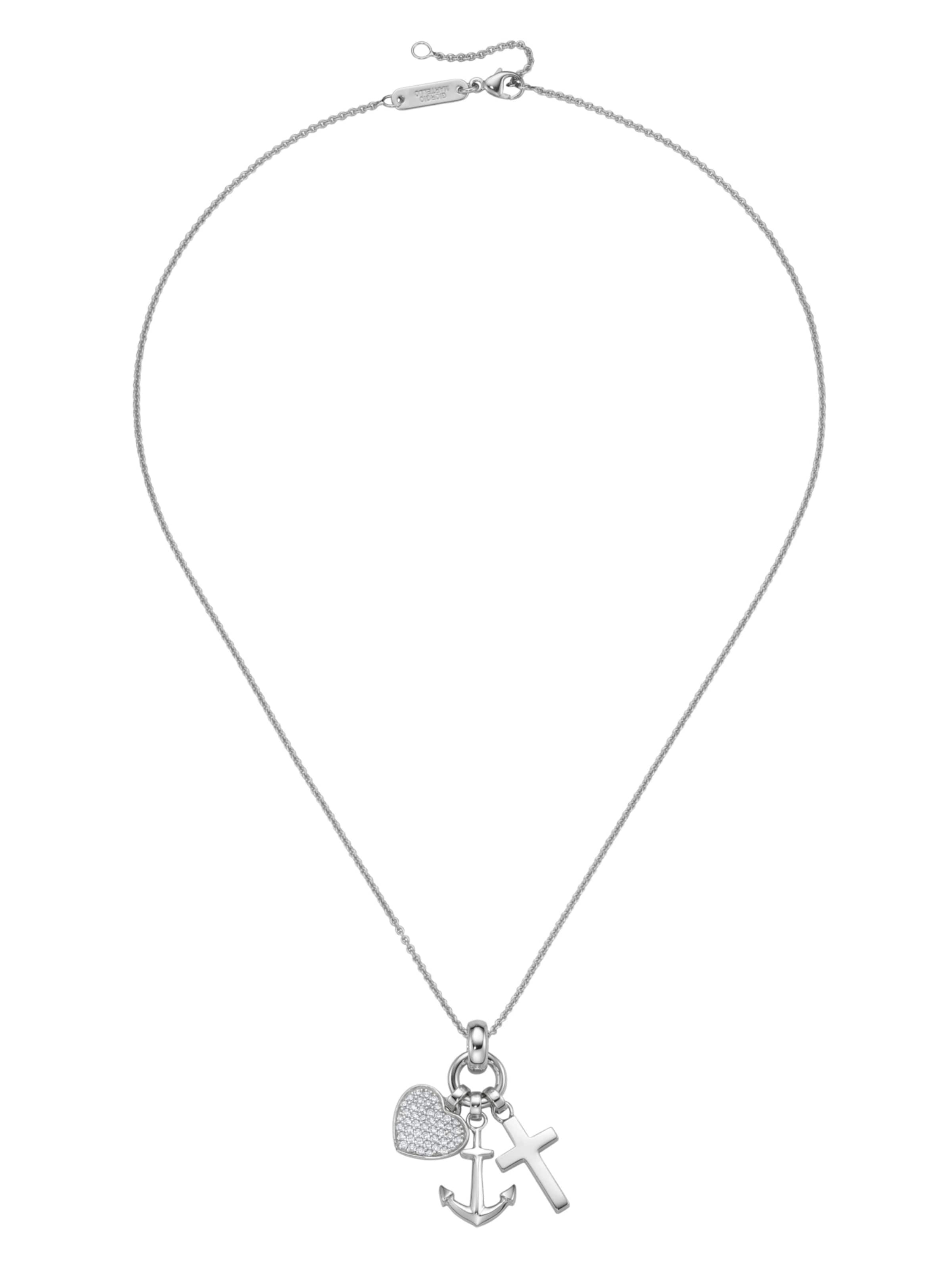 Collana di Giorgio Martello Milano in argento: frontale