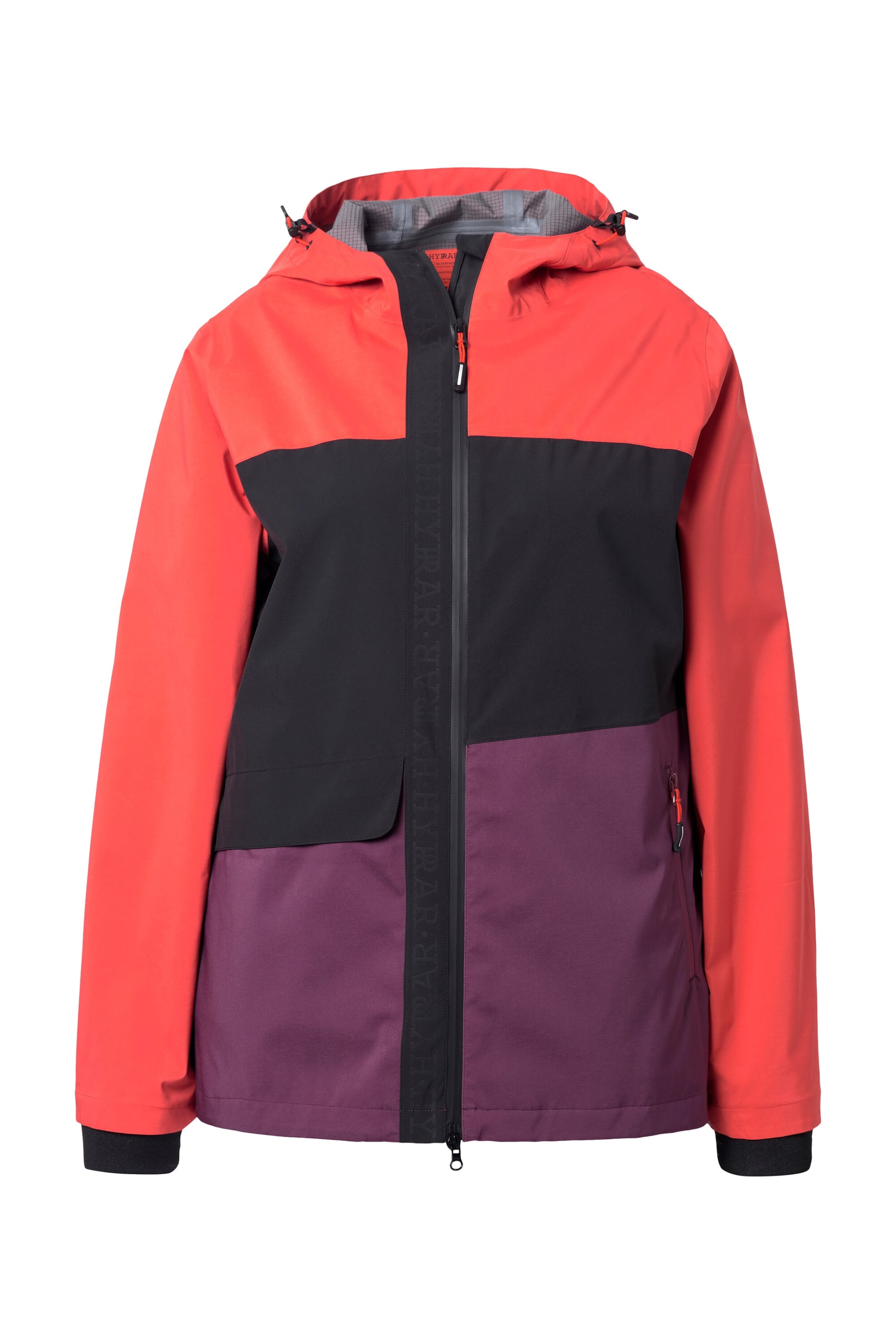 Ulla Popken Functionele jas in Rood: voorkant