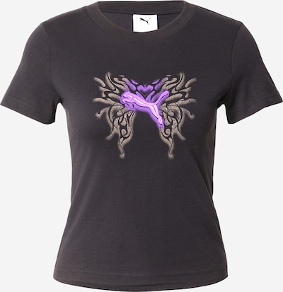 PUMA Shirt in XS in Grey / Purple / Black, Item view