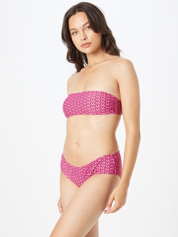 Zadig & Voltaire Bandeau Bikini i rosa: framsida