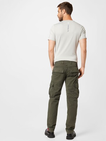 ALPHA INDUSTRIES Regular Cargo trousers 'Agent' in Grey