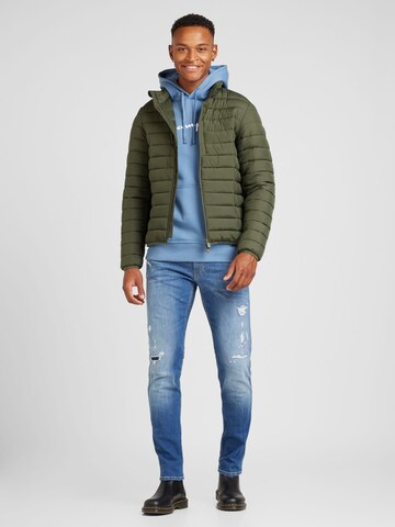 Champion Authentic Athletic Apparel Sweatshirt in Blue