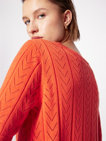 VILA Sweater 'Shelley' in Orange