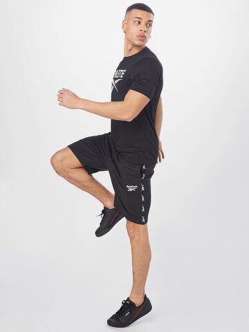 Reebok Loosefit Tričko – černá