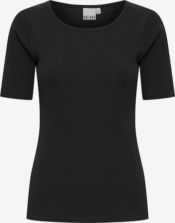 ICHI - Camiseta 'IHPalmer' en negro: frente