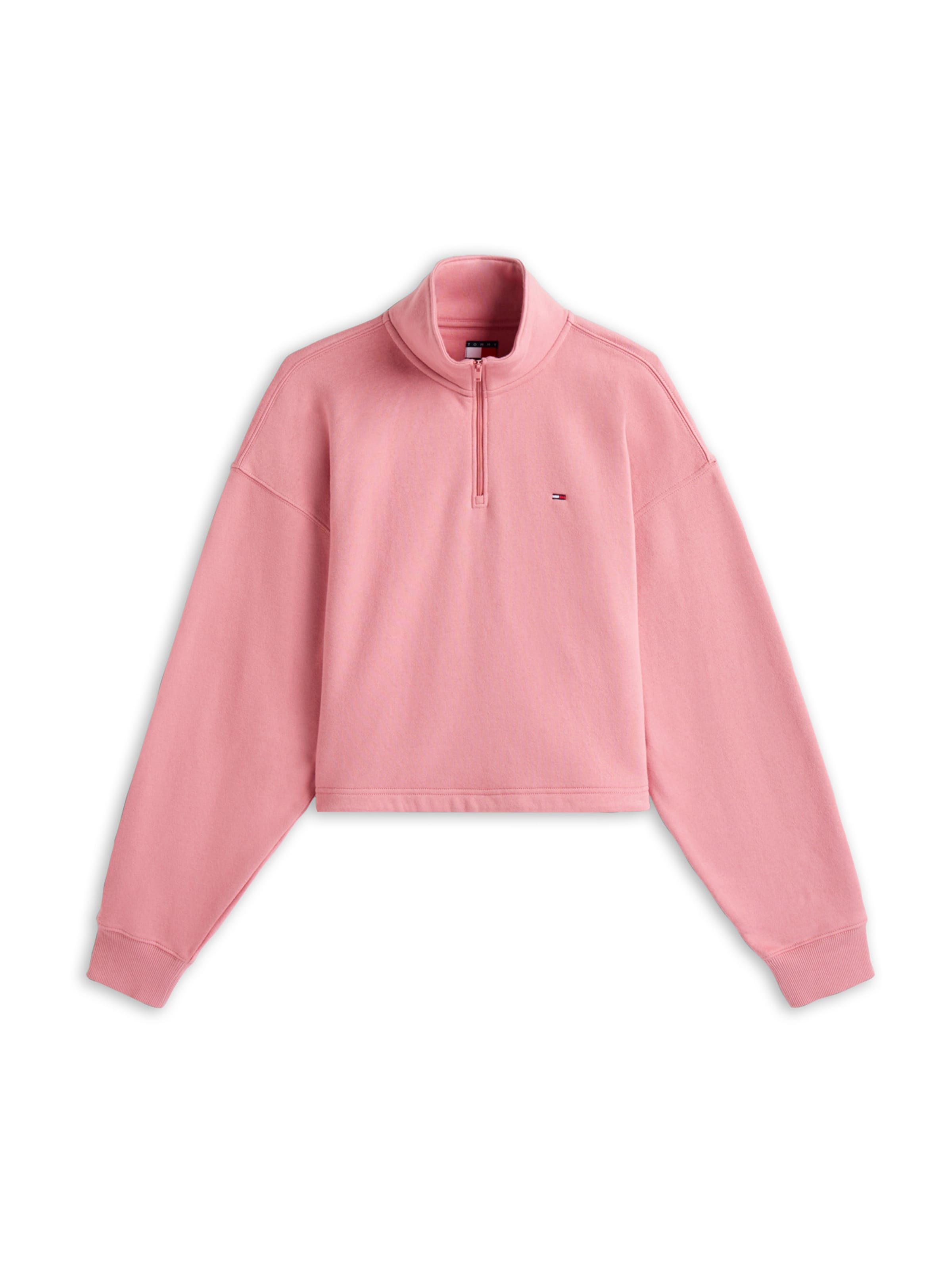 Tommy Jeans Свитшот в Ярко-розовый: спереди