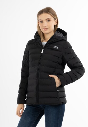 ICEBOUND Winter Jacket in Black: front