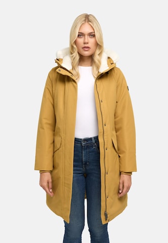 Cappotto invernale 'Bibber-Beauty 14' di NAVAHOO in giallo
