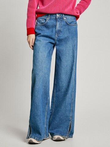 Pepe Jeans Wide leg Τζιν σε μπλε: μπροστά
