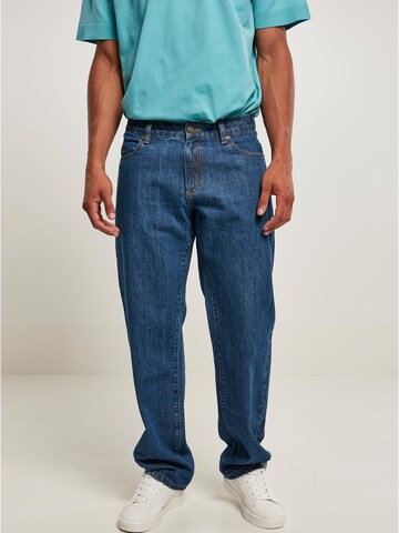 Urban Classics Loose fit Jeans in Blue: front