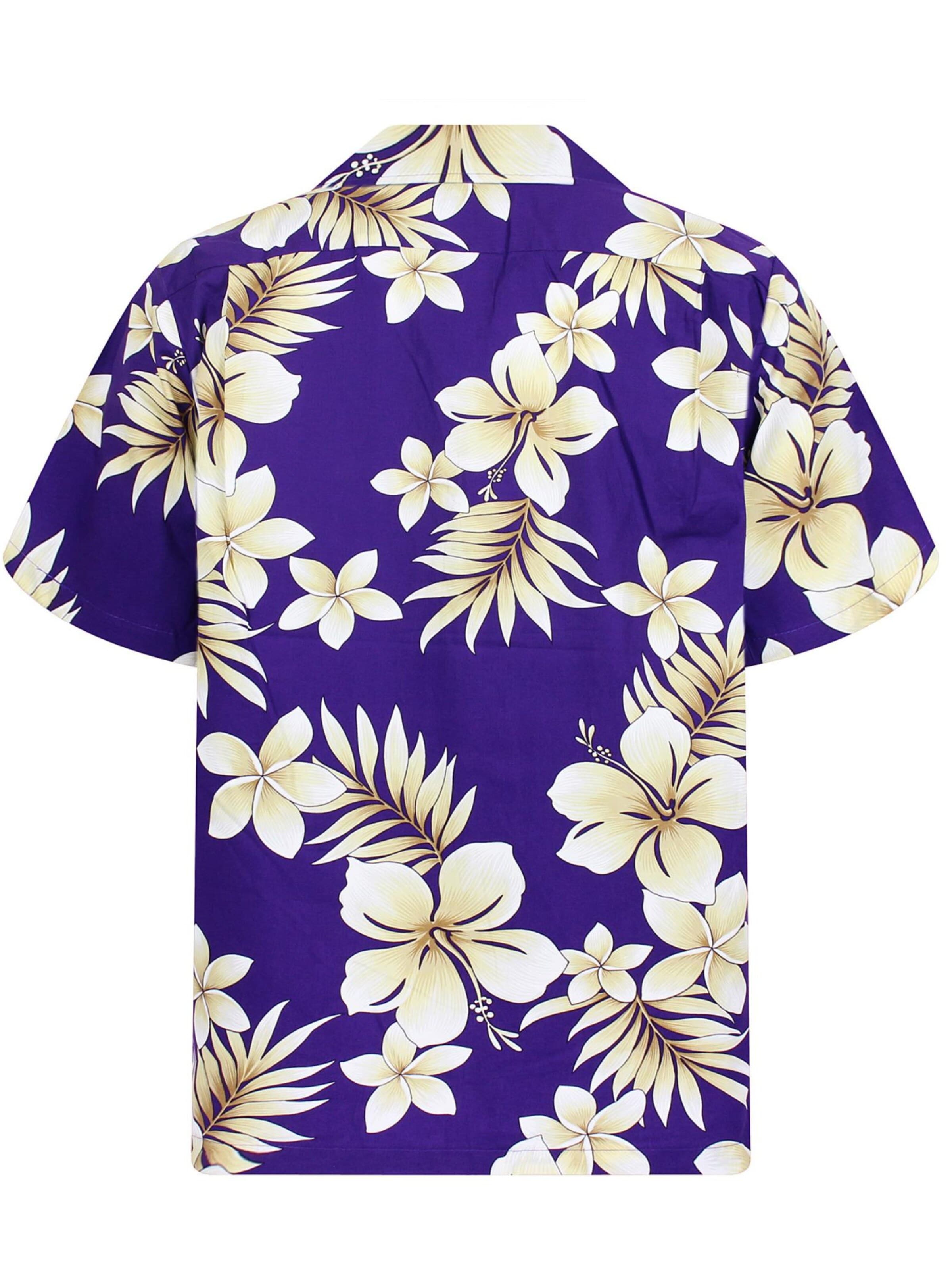 Regular fit Camicia 'Goldblume' di Pacific Legend in lilla