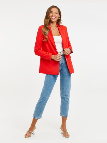 Threadbare Blazer 'Santa Monica' in Red