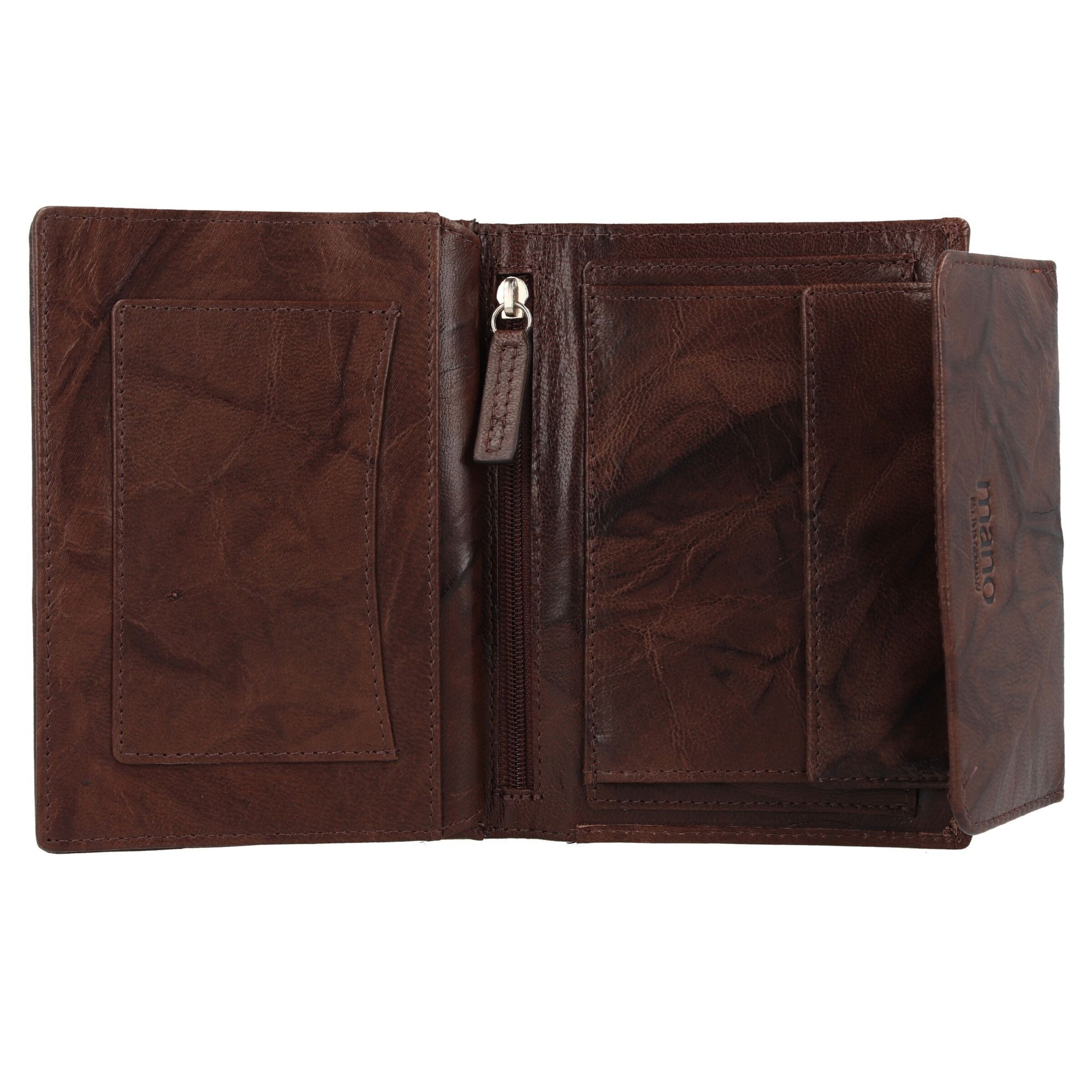 mano Wallet 'Donna Aurona' in Brown