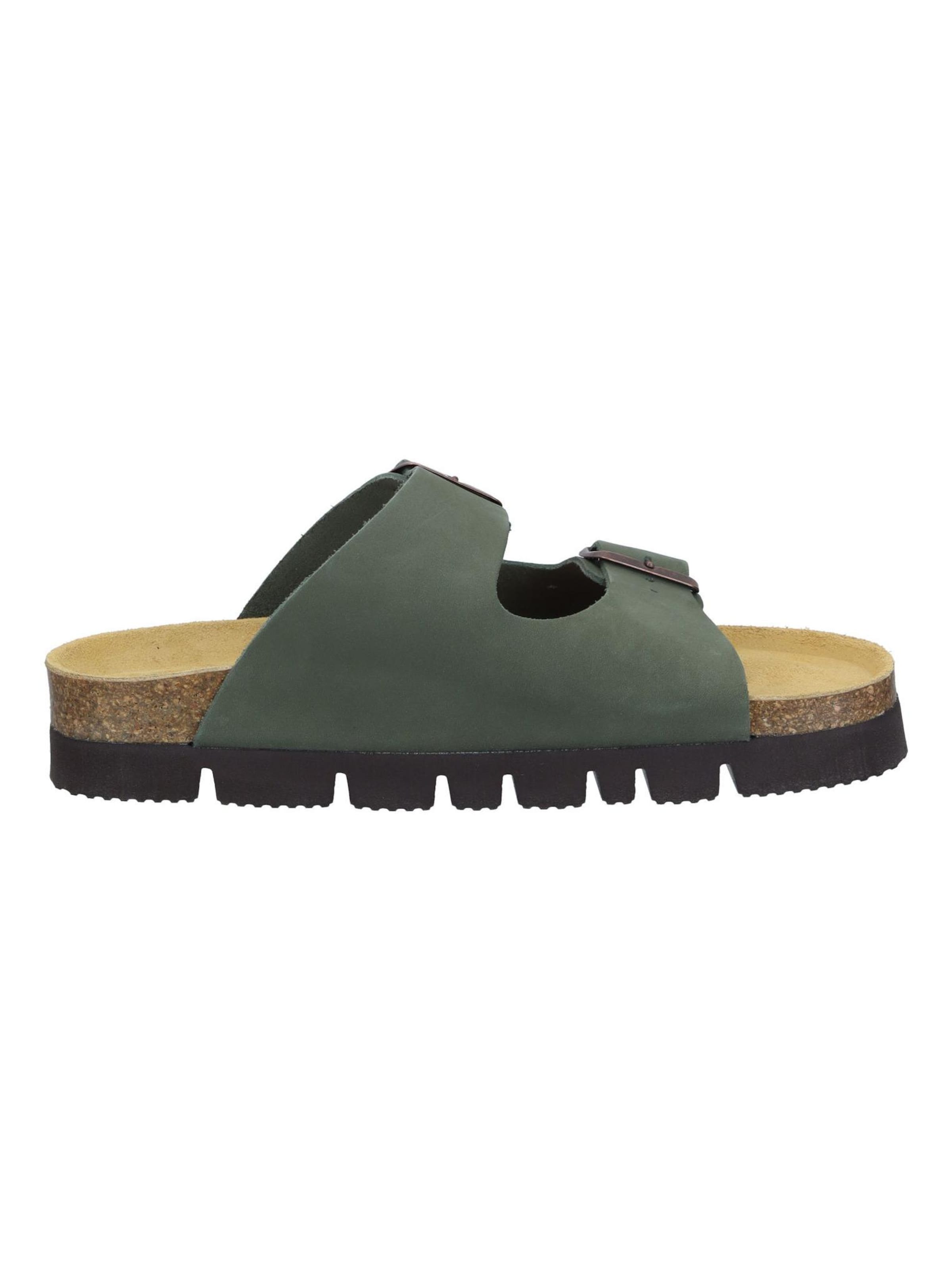 DR. BRINKMANN Mules 'Pantoletten BONILLO' in Green