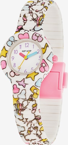 Hip Hop Uhr 'Kids Fun' in Weiß: Vorderseite