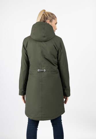 Parka d’hiver Schmuddelwedda en vert