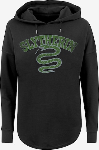F4NT4STIC Sweatshirt 'Harry Potter Slytherin Sport Emblem' in Schwarz: Vorderseite