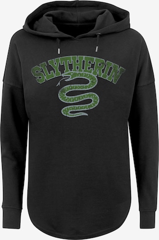 F4NT4STIC Sweatshirt 'Harry Potter Slytherin Sport Emblem' in Schwarz: predná strana