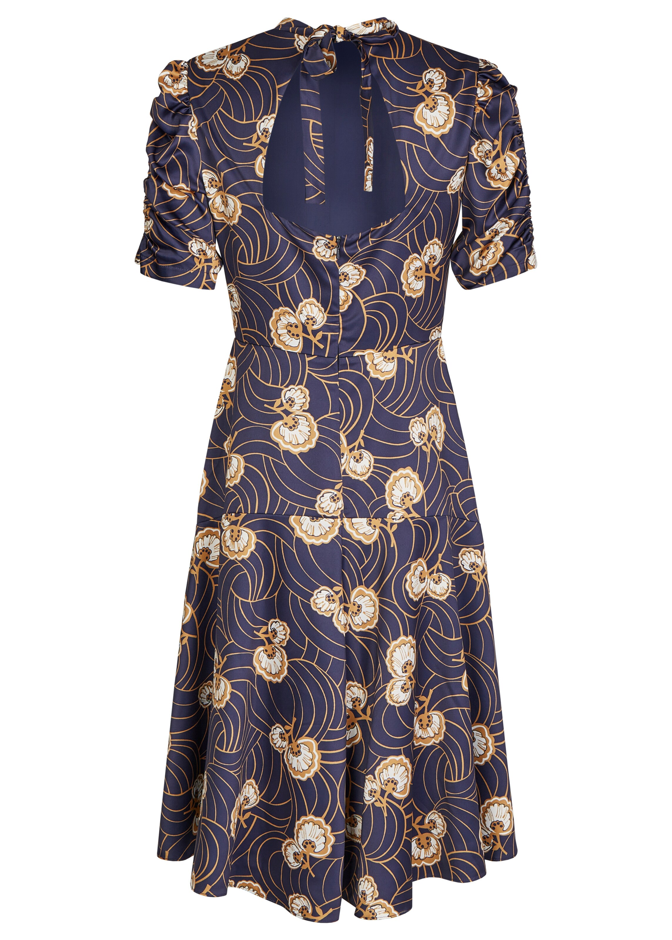 Robe de cocktail KLEO en bleu