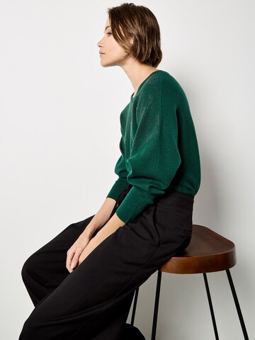 Pull-over ' ' Apricot en vert