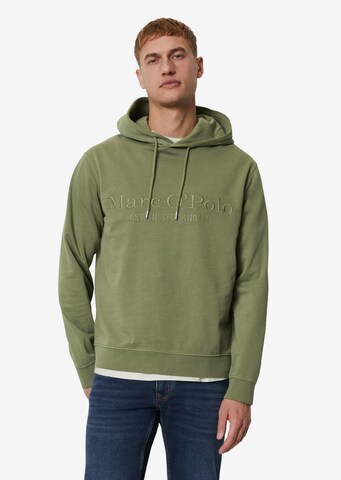 Sweat-shirt Marc O'Polo en vert : devant