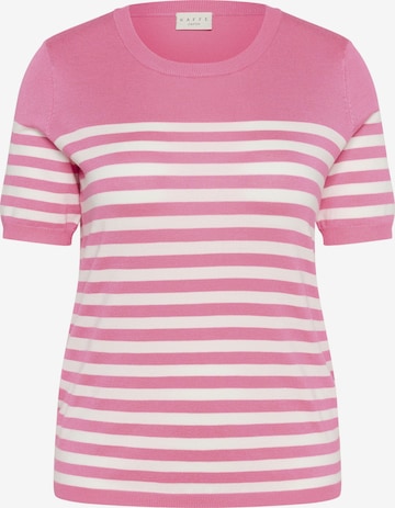 KAFFE CURVEPulover 'Clizzy' - roza boja: prednji dio