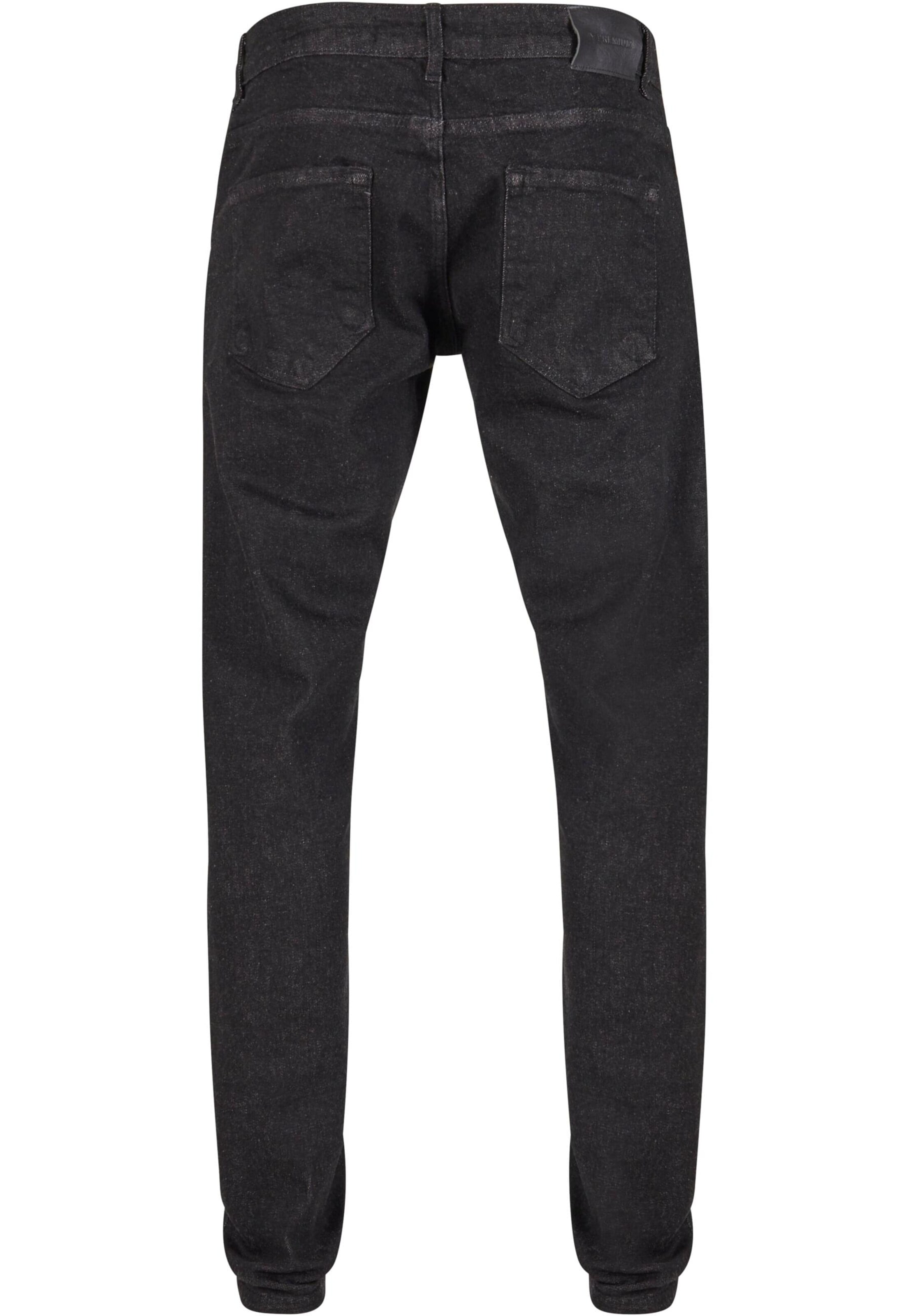 2Y Premium Regular Jeans in Schwarz