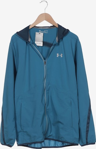 UNDER ARMOUR Jacke XL in Blau: predná strana