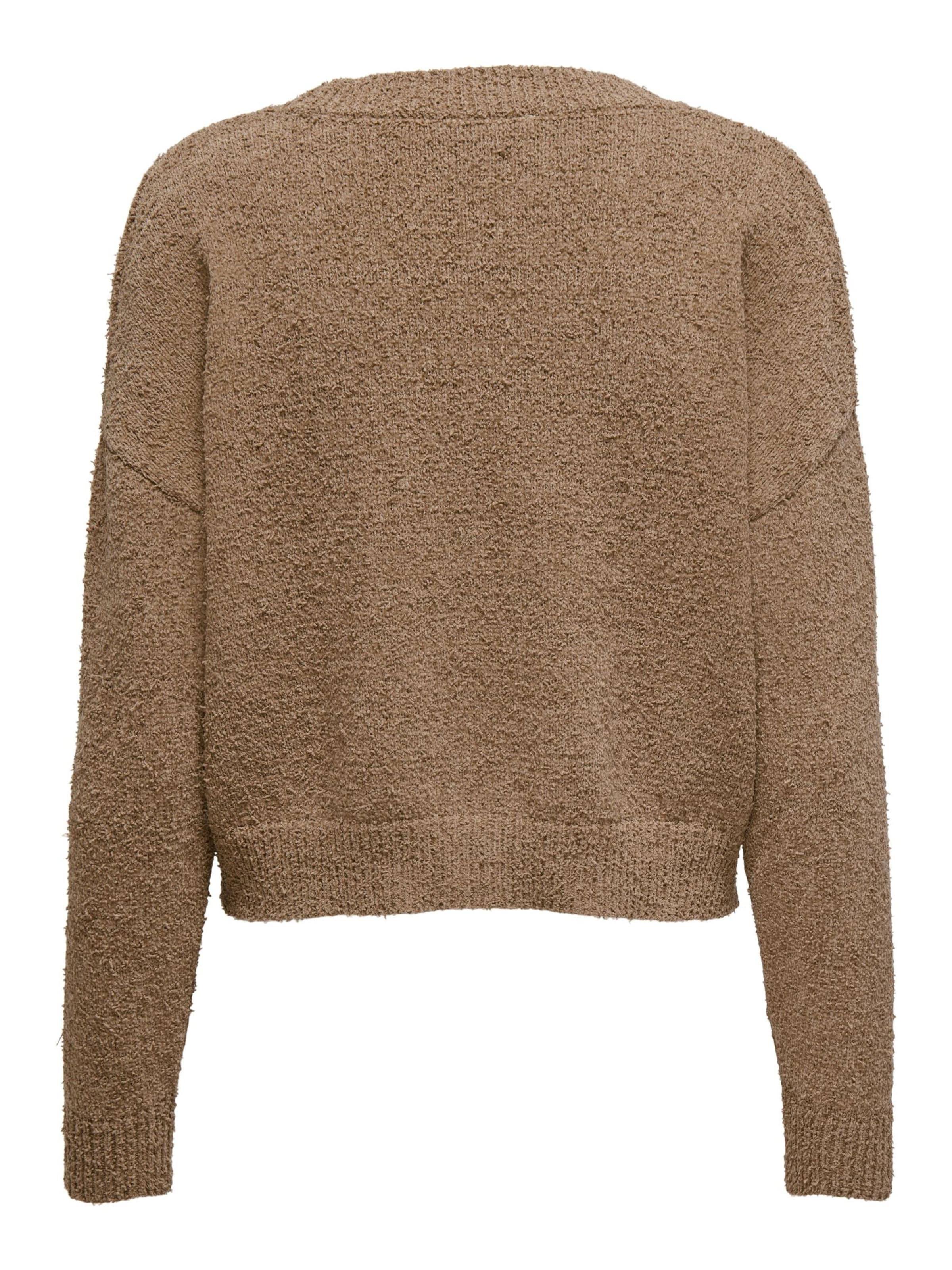 ONLY Strickjacke 'ONLTeresa' in Braun