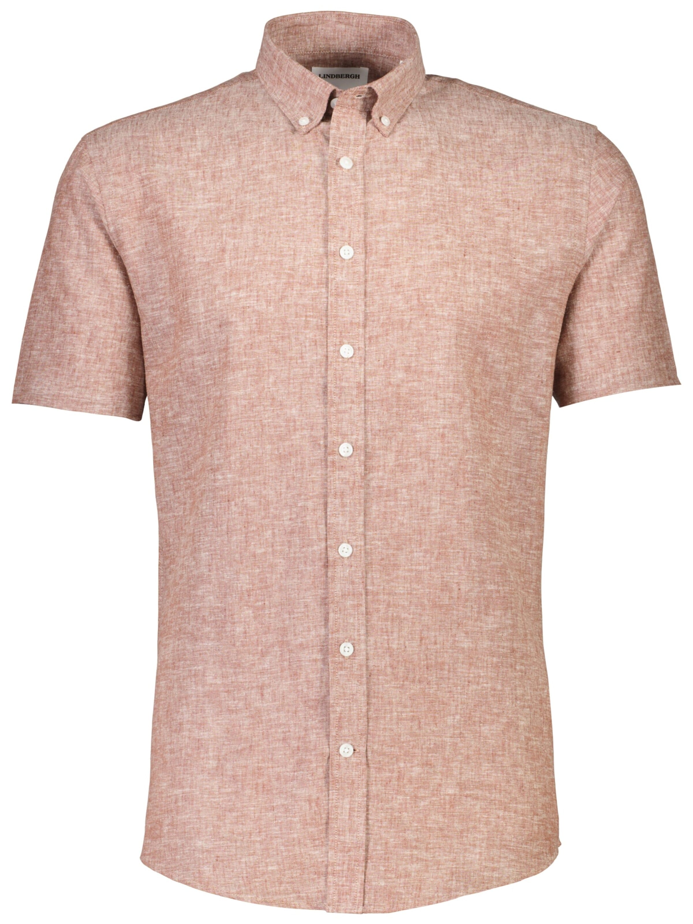Coupe regular Chemise Lindbergh en rouge : devant