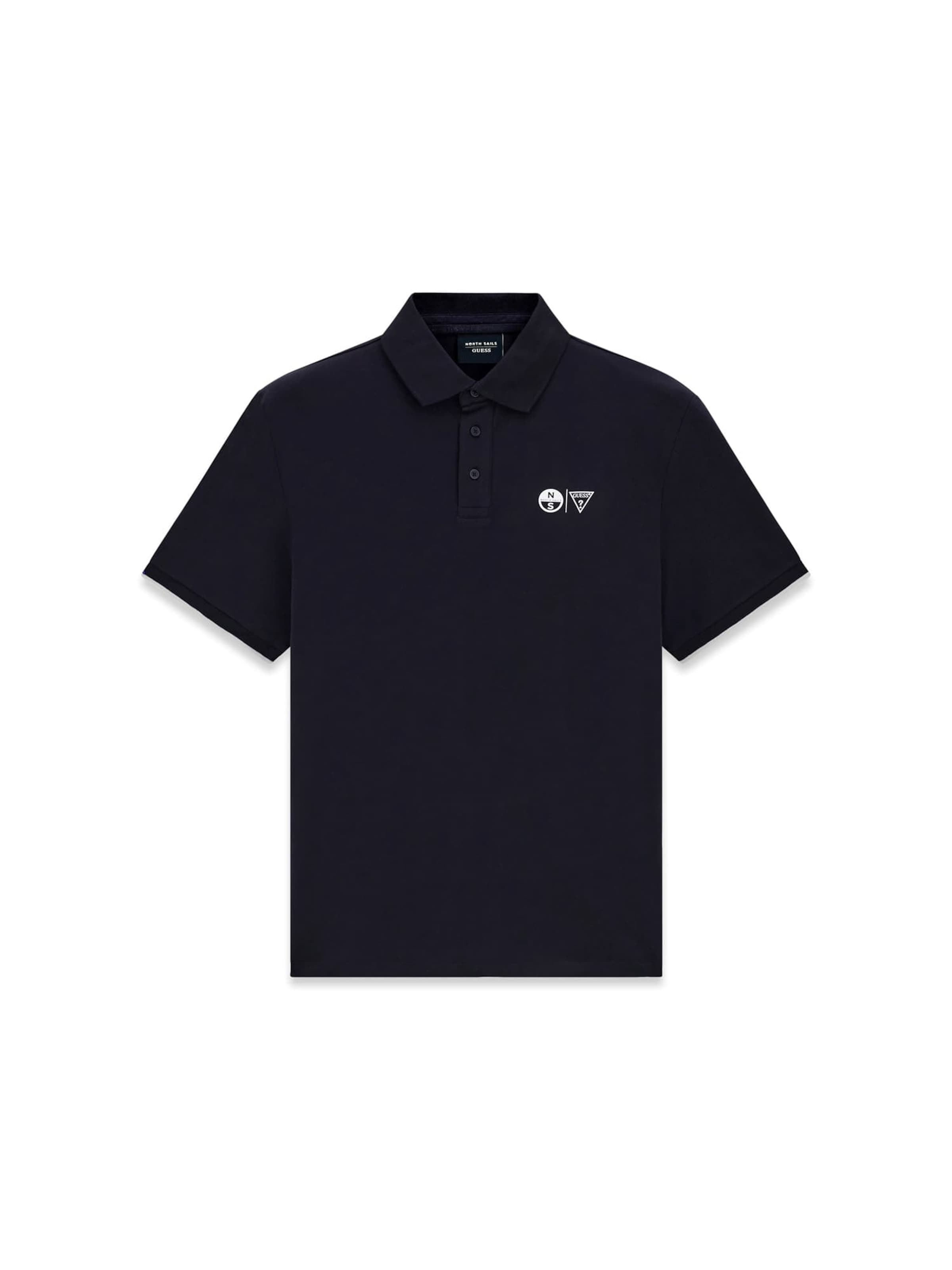 GUESS Shirt 'Guess x North Sails' in Blue: front