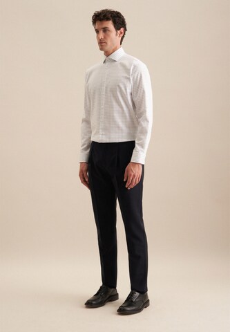Coupe regular Chemise business SEIDENSTICKER en bleu