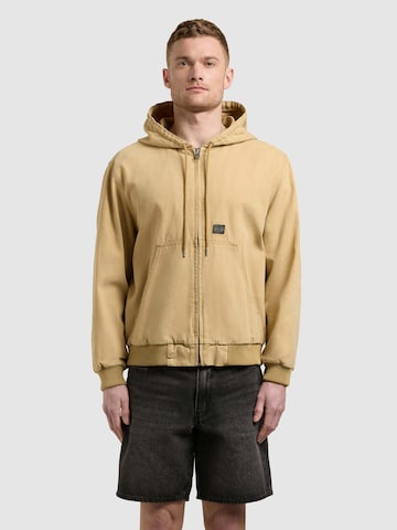 khujo Jacke 'Rhiis' in Beige: Vorderseite