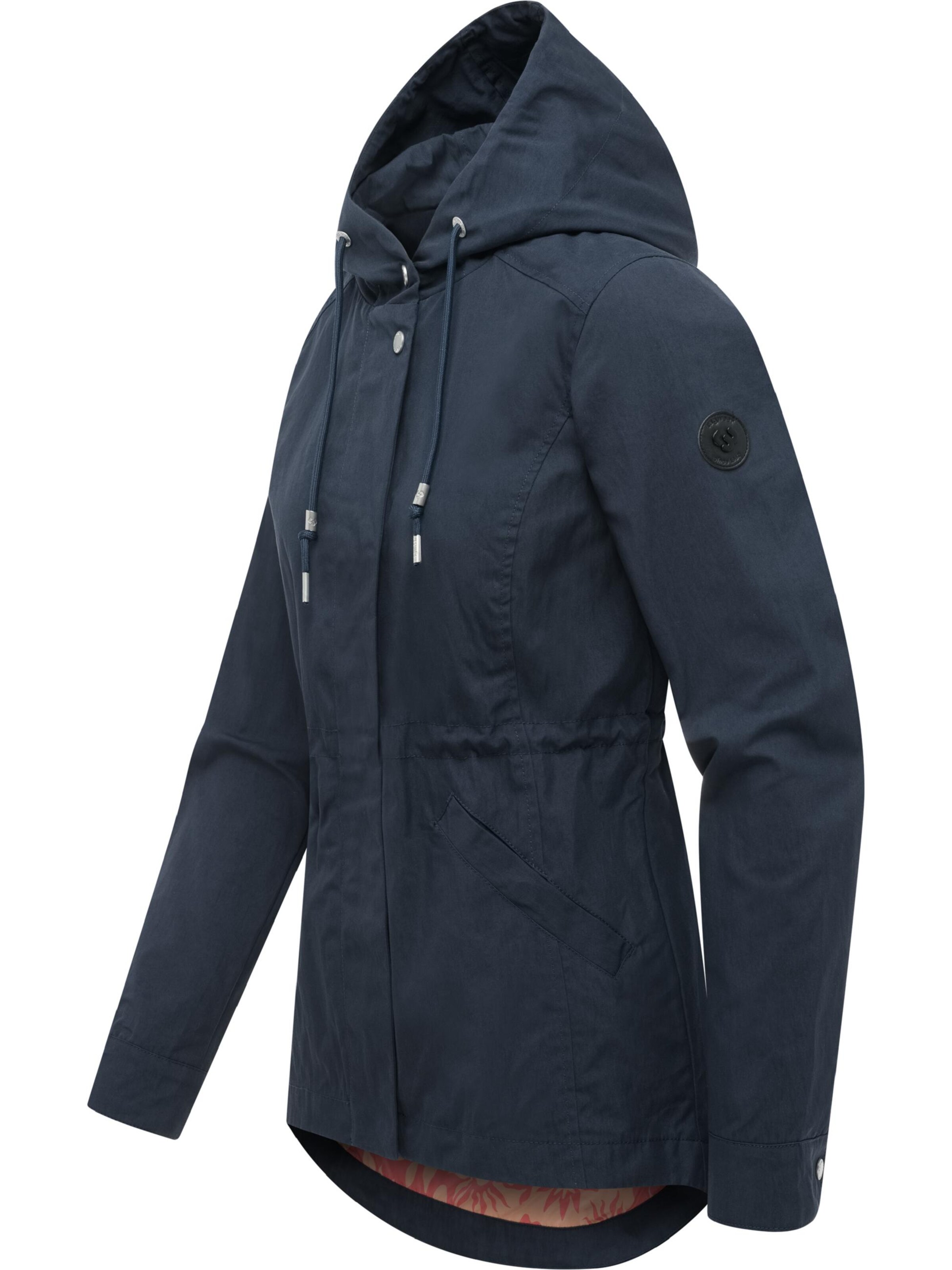 Parka mi-saison Ragwear en bleu