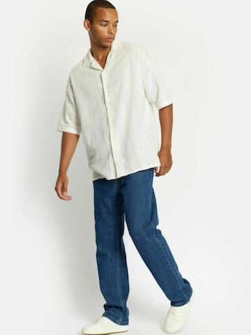 Regular fit Camicia ' DPTextured ' di Denim Project in bianco