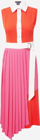 Karen Millen Shirt dress in Pink: front