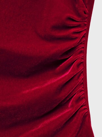 MANGO Shirt 'XVIRGO' in Red