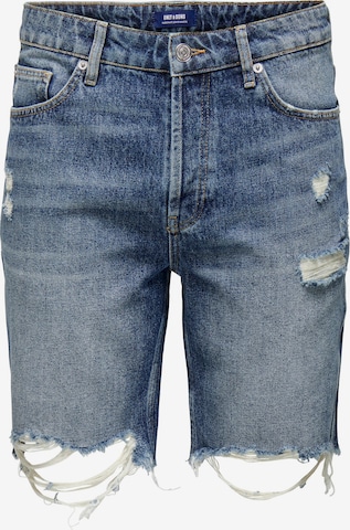 Only & Sons Jeans 'EDGE' i blå: framsida