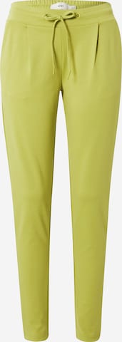 ICHI Tapered Pants 'KATE' in Green: front