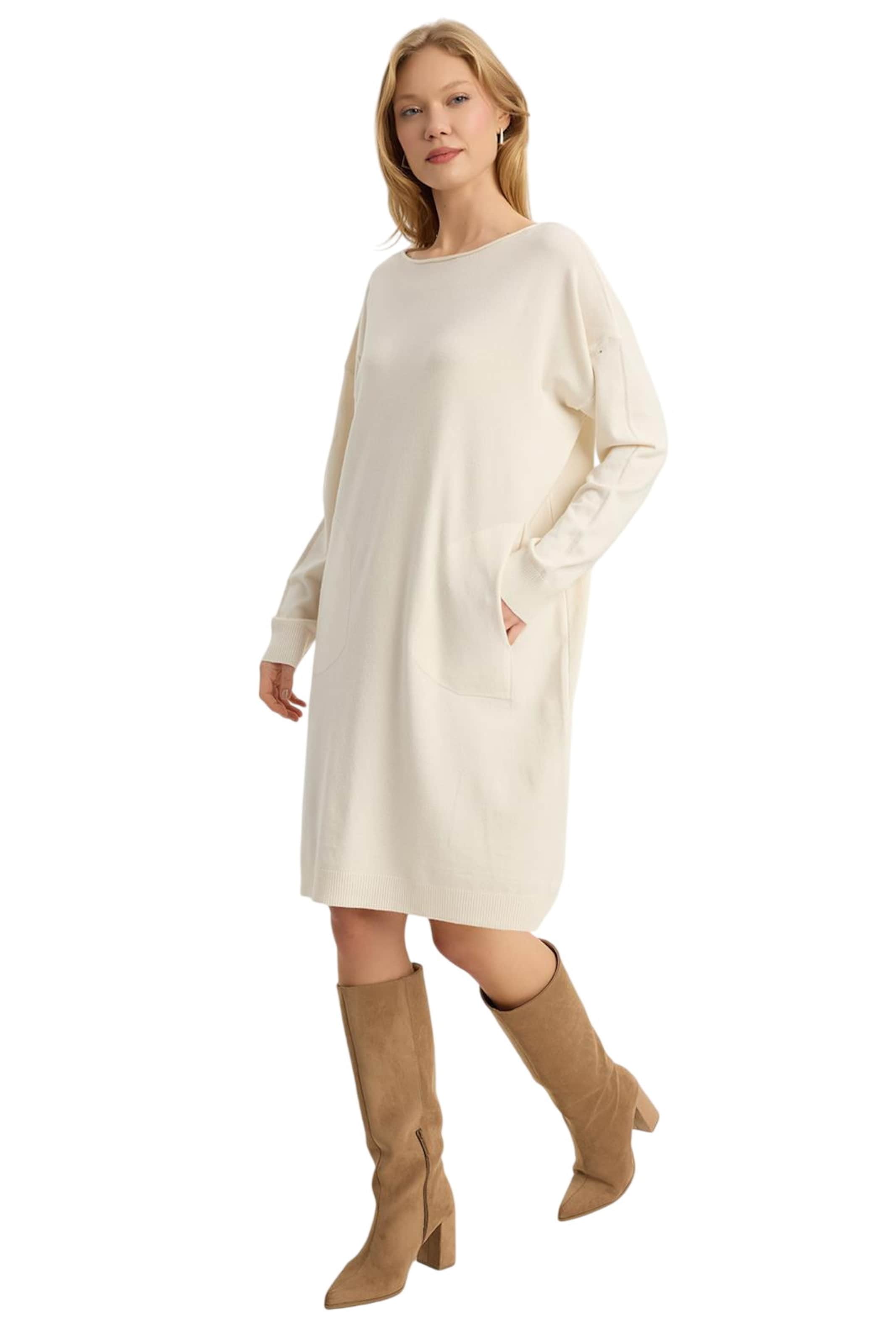 Robes en maille HOME STORE en beige