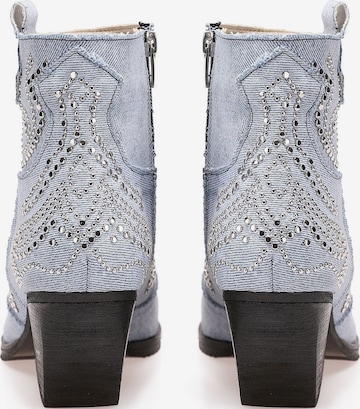 INUOVO Ankle Boots in Blue