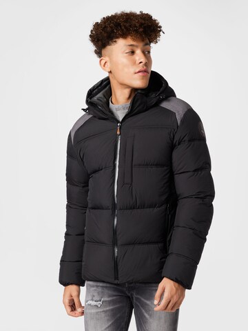 ICEPEAK Jacke 'BRISTOL' in Schwarz: predná strana