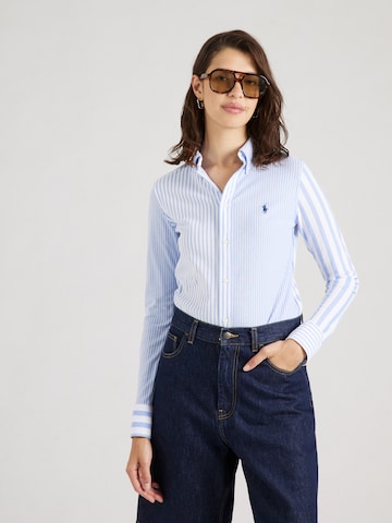 Polo Ralph Lauren Blouse in Blue: front