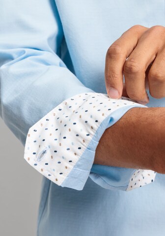 OLYMP Regular Fit Hemd in Blau