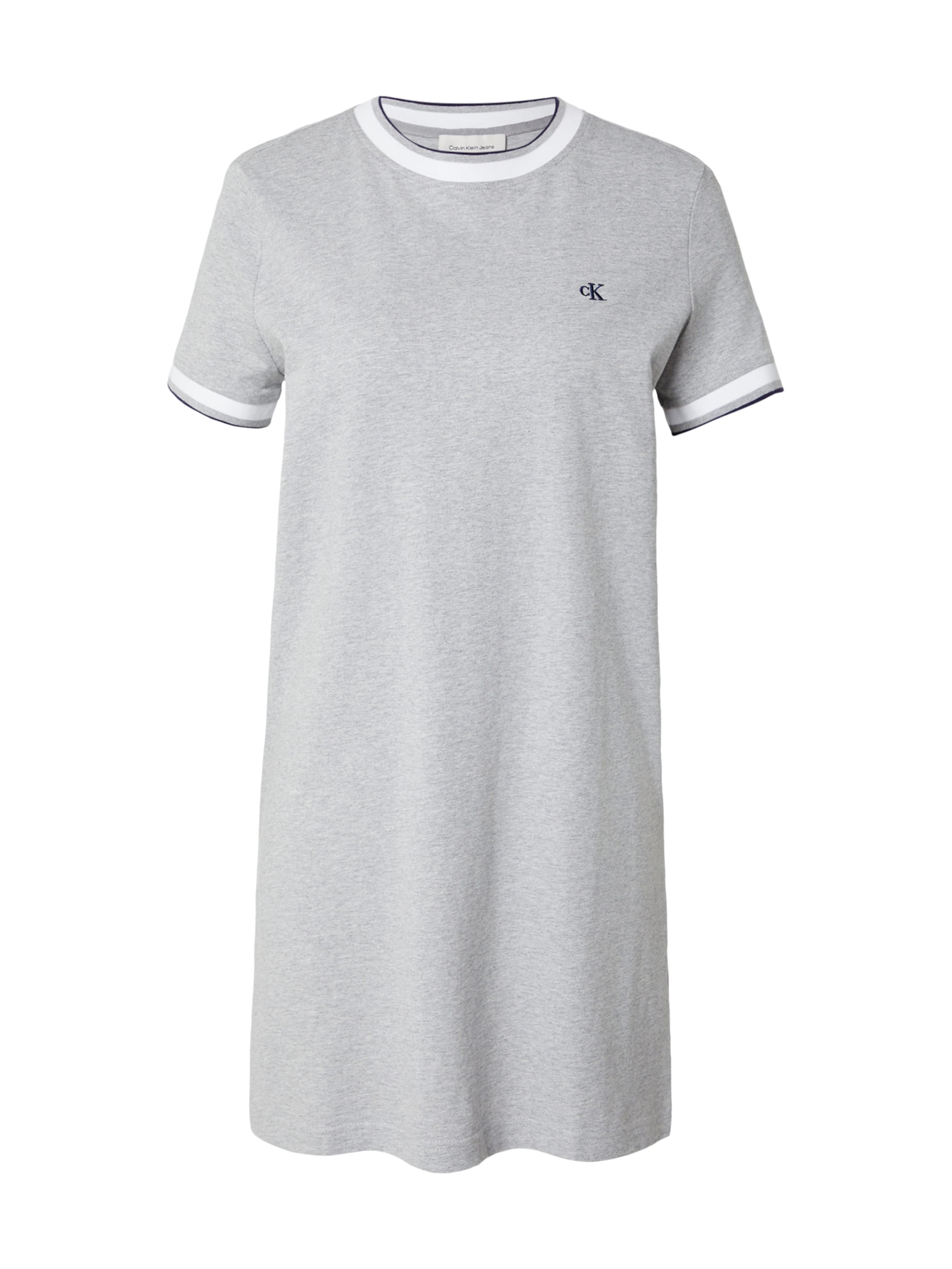 Calvin Klein Jeans Kleit, värv hall: eest vaates