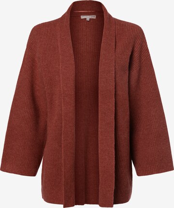 Marie Lund Knit Cardigan ' ' in Brown: front