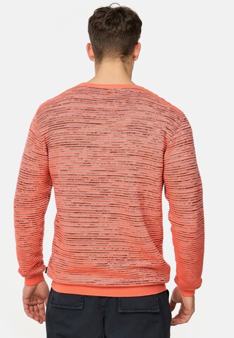 Pull-over 'Manfred ' INDICODE JEANS en orange