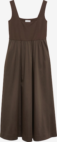 COMMA Dress in Brown: front